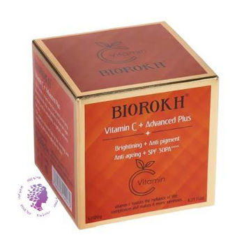 کرم مرطوب کننده بایورخ مدل Vitamin C مناسب برای انواع پوست وزن 120 گرم