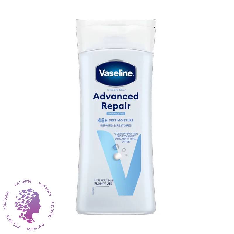 لوسیون بدن وازلین مدل Advanced Repair