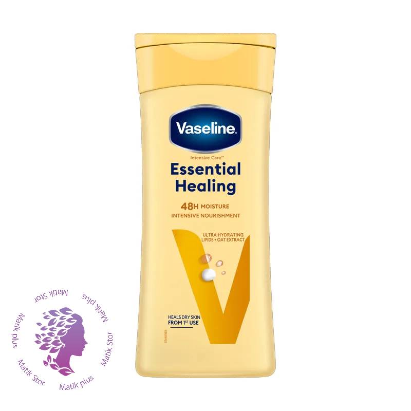 لوسیون بدن وازلین مدل Essential Healing حجم 200 میل