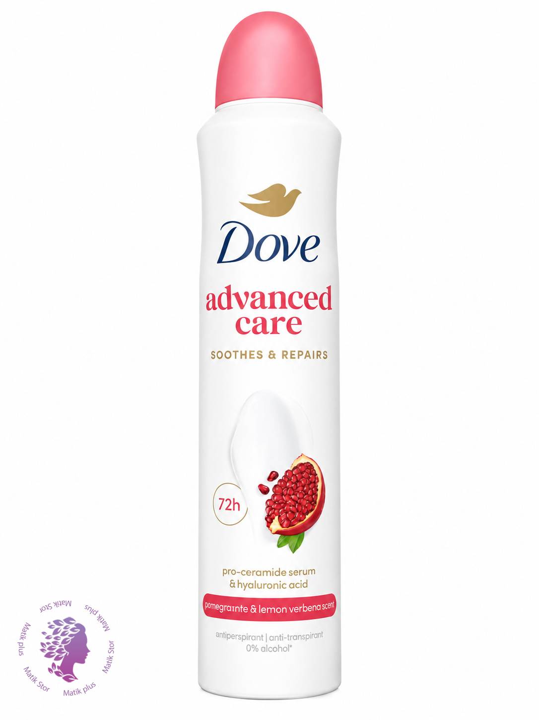 اسپری ضد تعریق داو مدل Advanced Care Pomegranate & Lemon Verbena